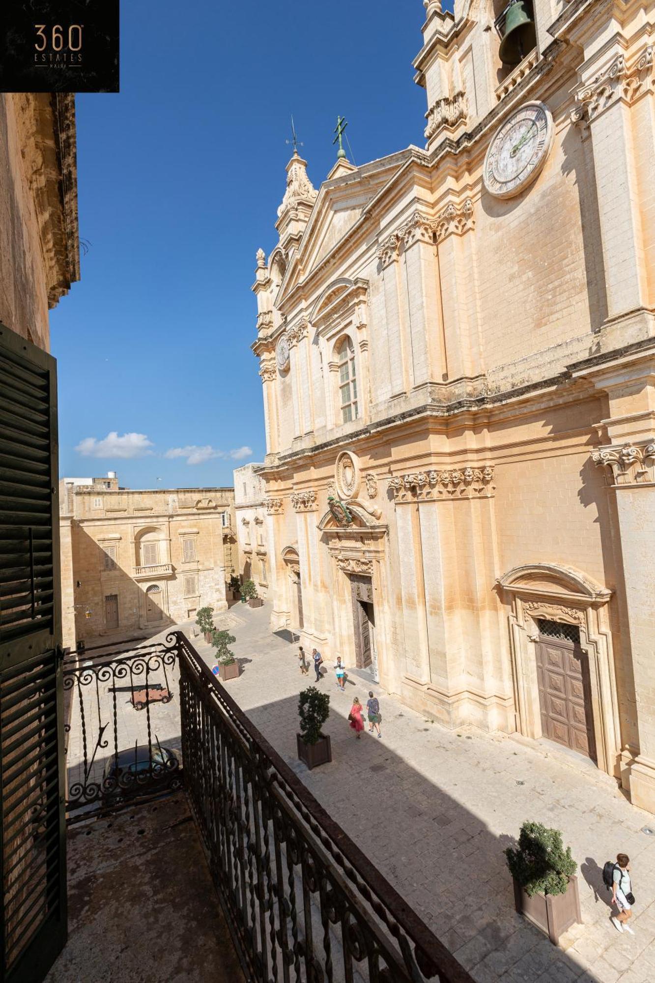 Palazzo El Cattedrale In Historic Mdina By 360 Estates Villa Exterior photo